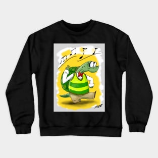 Dancing Turtle Crewneck Sweatshirt